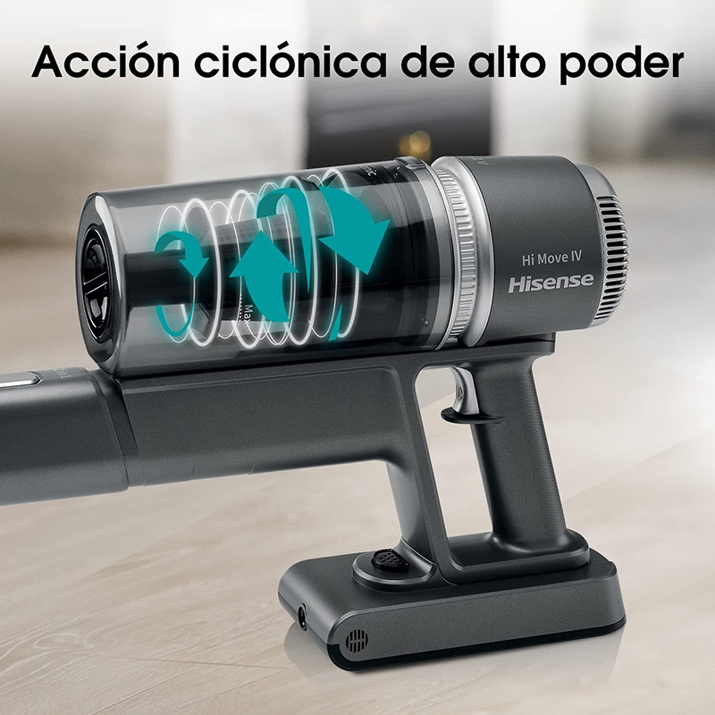 Aspirateur balai sans fil 400W Noir - HISENSE - HVC6464A