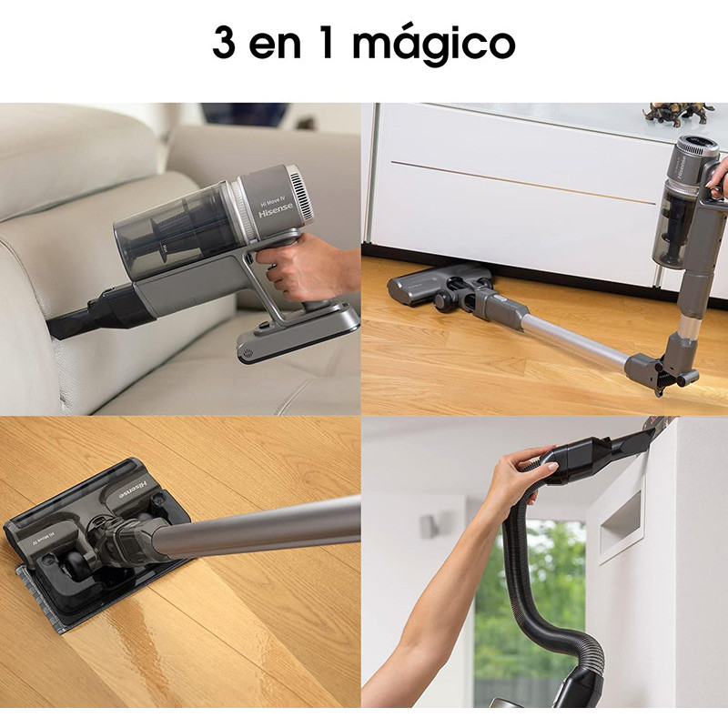 Aspirateur balai sans fil 400W Noir - HISENSE - HVC6464A