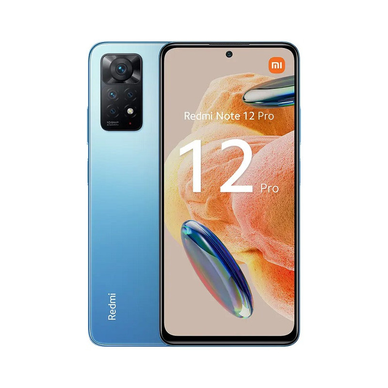 Smartphone Redmi Note 12 Pro 4G 6/128Go Glacier Bleu - XIAOMI - XIANOTE12PRO4128GL