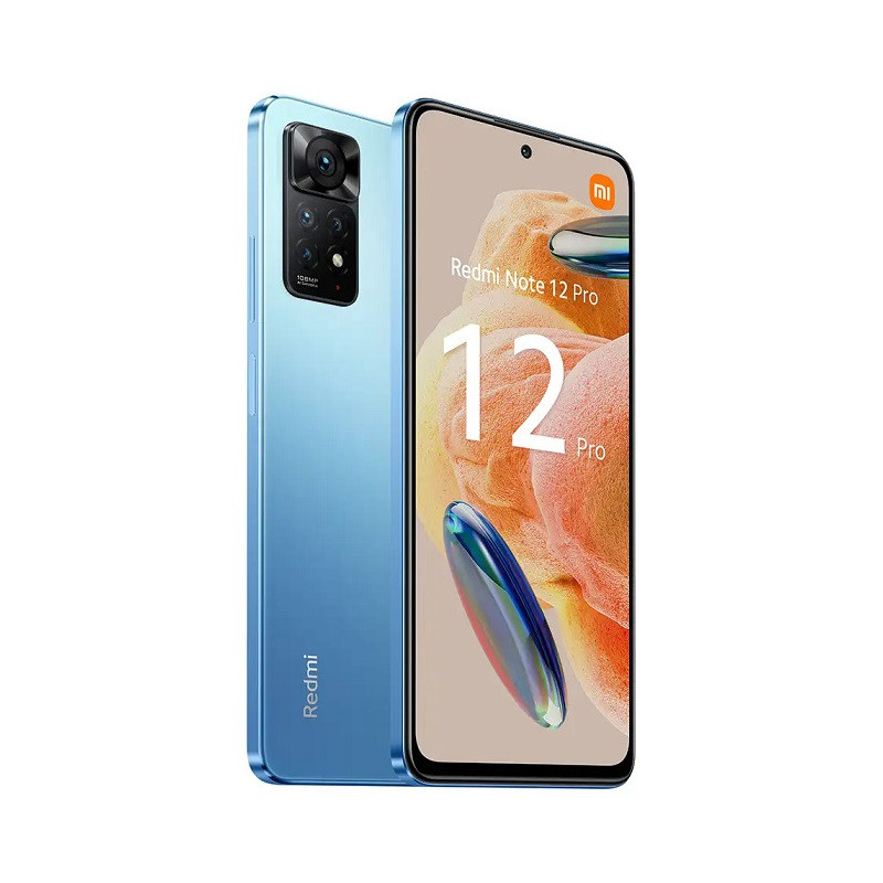 Smartphone Redmi Note 12 Pro 4G 6/128Go Glacier Bleu - XIAOMI - XIANOTE12PRO4128GL