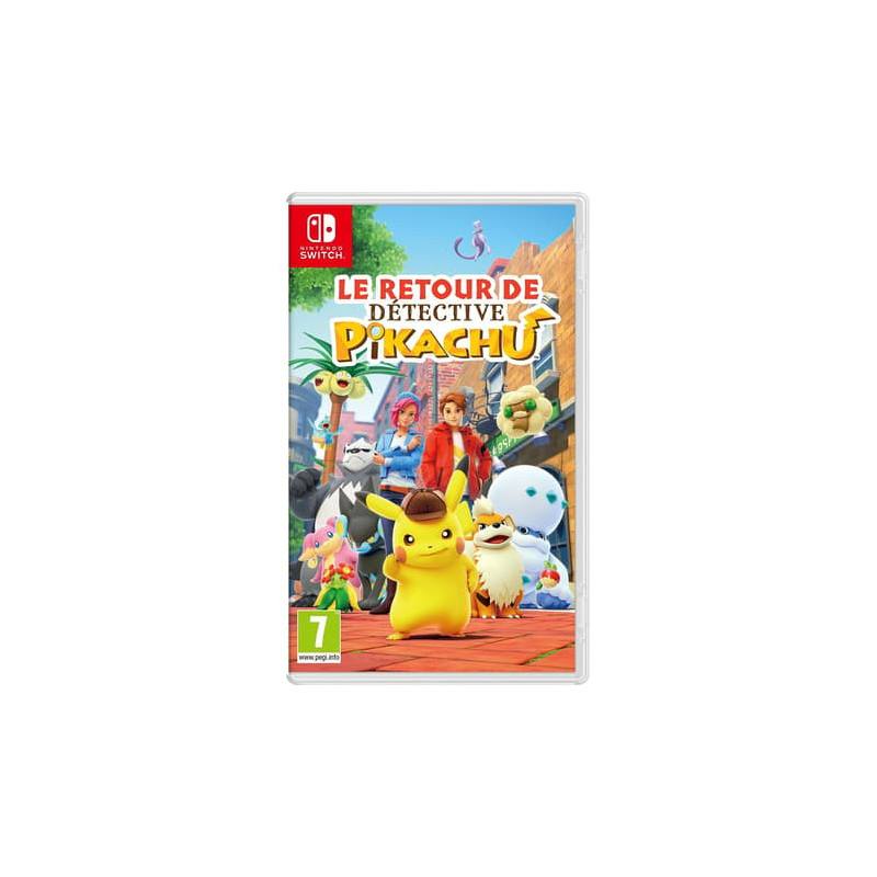 Jeu Switch Le retour de détective Pikachu - NINTENDO - 72480023983