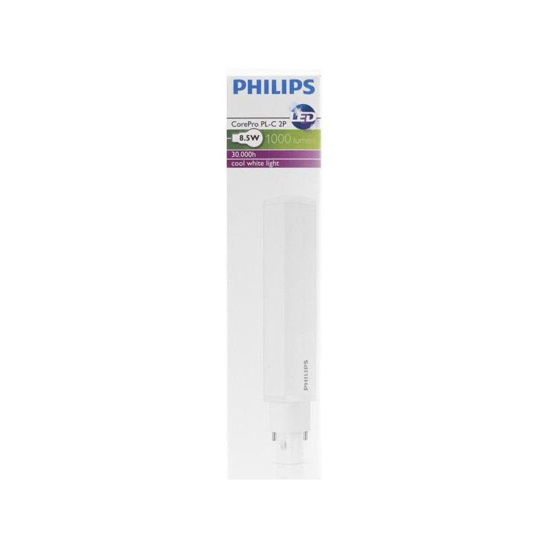 Tube led G24D3, PHILIPS, 26 W blanc neutre