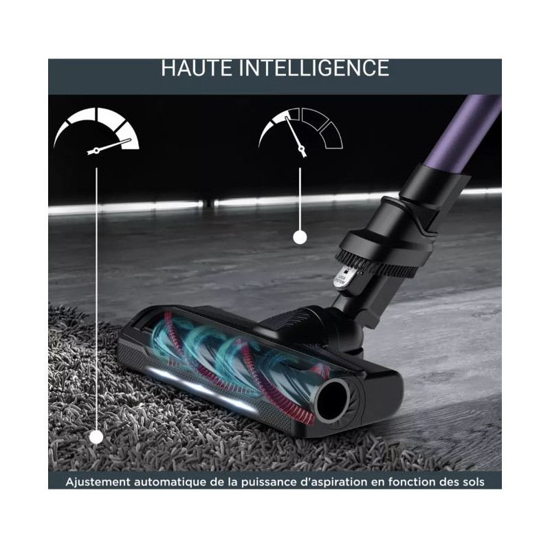 Aspirateur balai Rowenta X-Force Flex 9.60 Kit Allergie RH2039WO