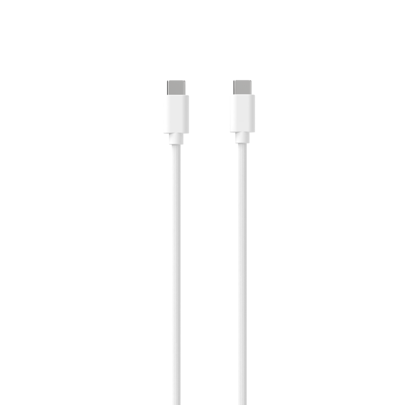 Câble USB-C vers type-C 3A 1.5m Blanc - JAYM - JMPOPCABLE048