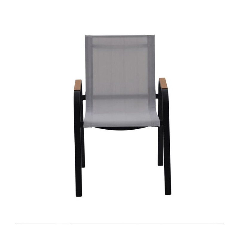 Fauteuil de jardin Calypso Gris foncé - NATERIAL - :100157961