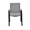Fauteuil de jardin Calypso Gris foncé - NATERIAL - :100157961