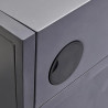 Module barbecue Europa gris argenté 109 x 60 cm