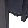 Module barbecue Europa gris argenté 109 x 60 cm