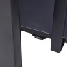 Module barbecue Europa gris argenté 109 x 60 cm