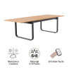 Table de jardin extensible - Calypso - NATERIAL -  -