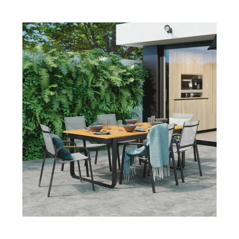 Table de jardin extensible - Calypso - NATERIAL -  -