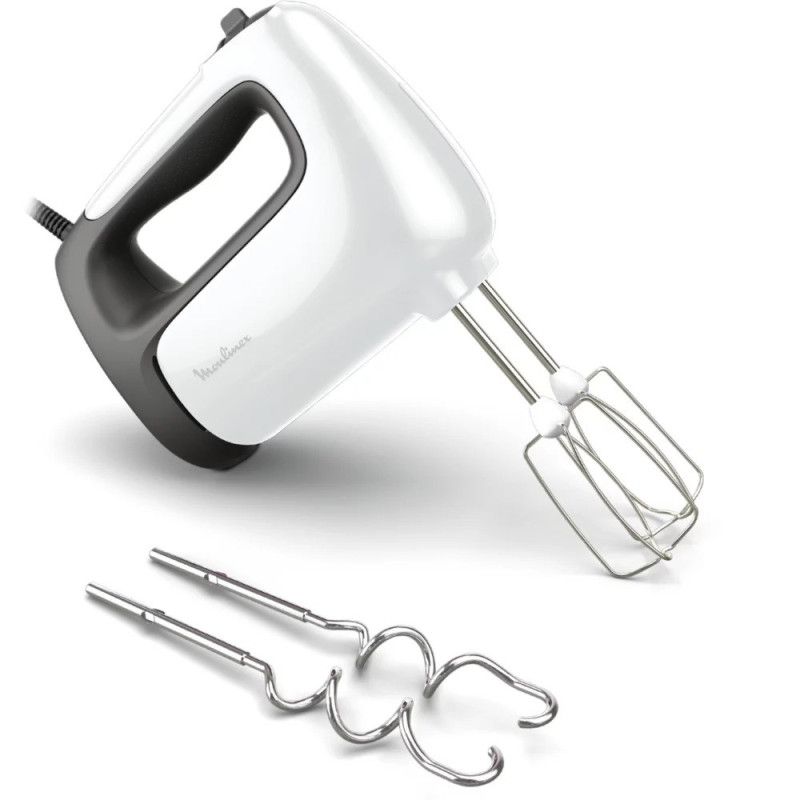 Batteur Prep'Mix + 2 accessoires 500W Blanc - MOULINEX - HM461110