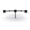 Support pour moniteur de bureau 3 écrans 14-24 " noir - NEDIS - ERGOTMM100BK