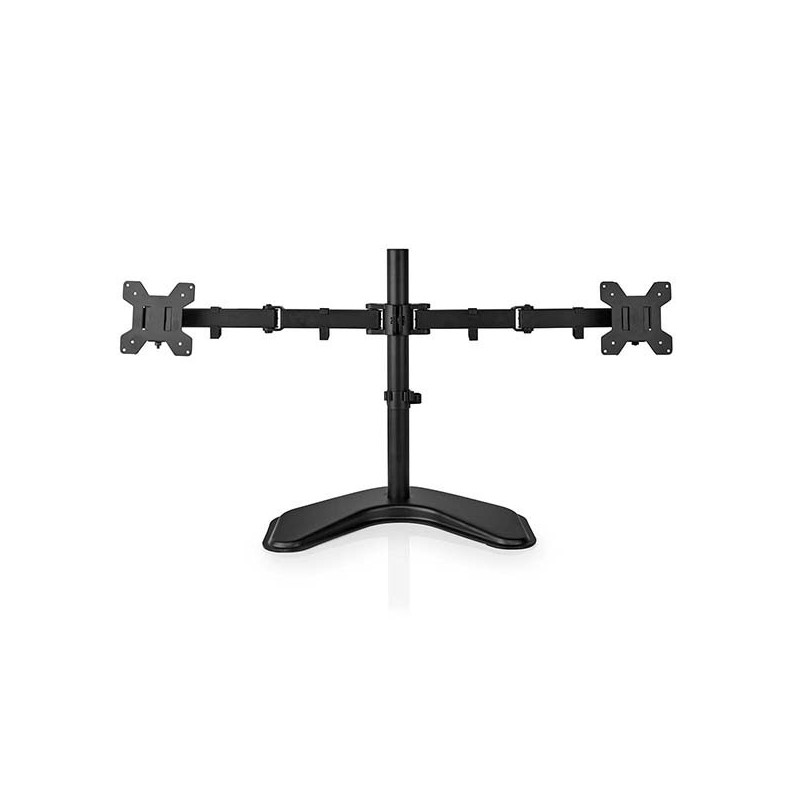 Support pour moniteur de bureau 2 écrans 15 - 32" Noir - NEDIS - MMDOSD110BK
