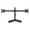 Support pour moniteur de bureau 2 écrans 15 - 32" Noir - NEDIS - MMDOSD110BK