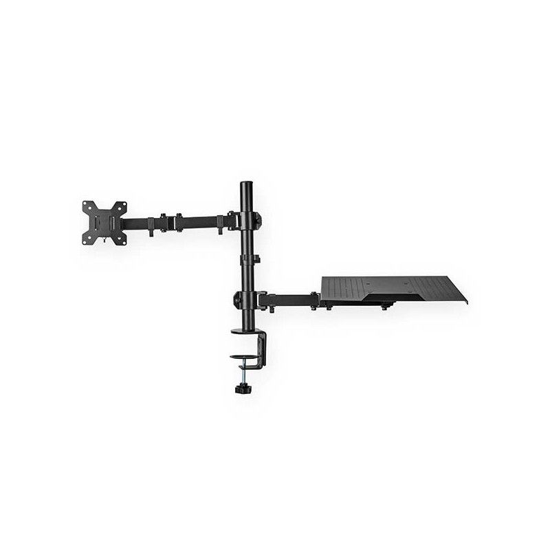 Support pour moniteur de bureau 1 écrans 15 - 32" Noir - NEDIS - MMSISNB110BK