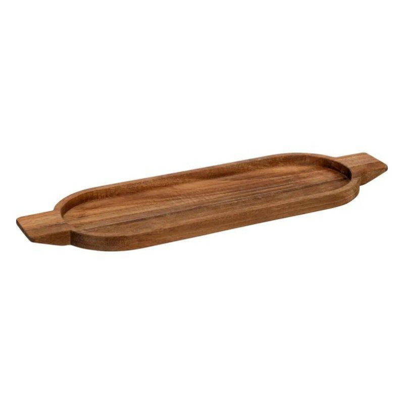 Plat de présentation en bois acacia 48cm Marron - SECRET DE GOURMET - 194193