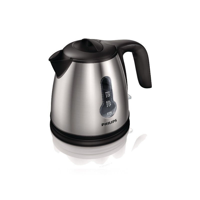 BOUILLOIRE 0,8L PHILIPS Gris-Noir - HD4618/20