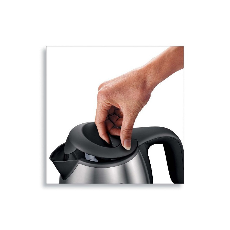 BOUILLOIRE 0,8L PHILIPS Gris-Noir - HD4618/20