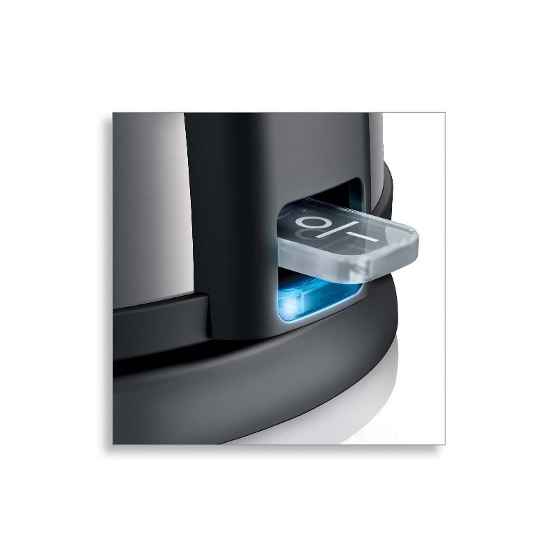 BOUILLOIRE 0,8L PHILIPS Gris-Noir - HD4618/20