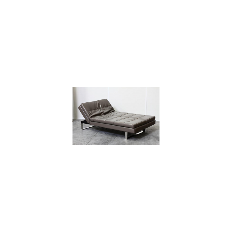 CANAPE BANQUETTE 3 PLACES SIMILI CUIR 6 POSITIONS 