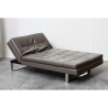 CANAPE BANQUETTE 3 PLACES SIMILI CUIR 6 POSITIONS 