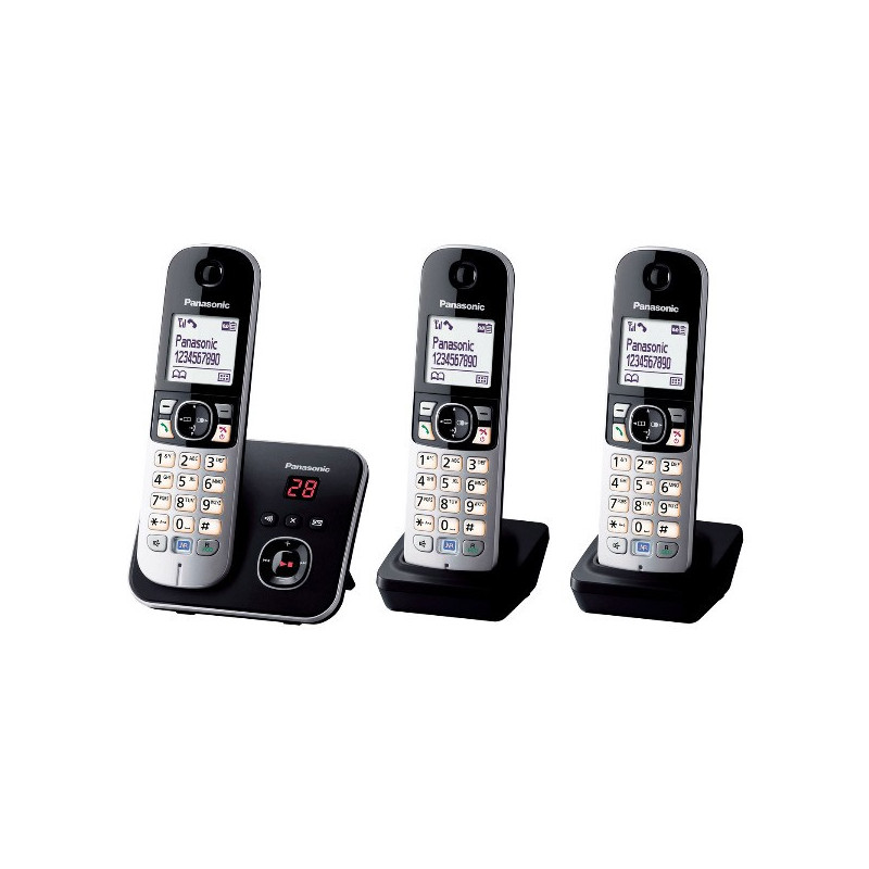 Téléphones Sans fil PANASONIC - KX-TG6823FRB
