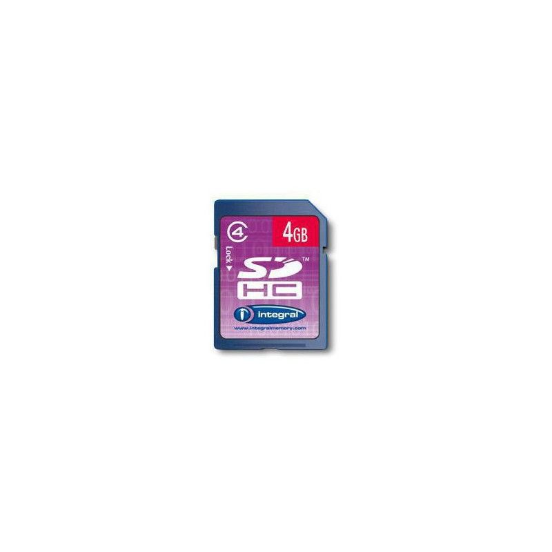 Carte Mémoire 4 Go INTEGRAL - INSDH4G4V2NDB
