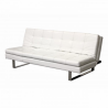 CANAPE BANQUETTE 3 PLACES SIMILI CUIR 6 POSITIONS 