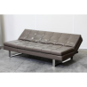 CANAPE BANQUETTE 3 PLACES SIMILI CUIR 6 POSITIONS 