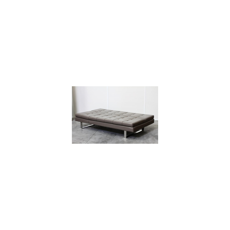 CANAPE BANQUETTE 3 PLACES SIMILI CUIR 6 POSITIONS 