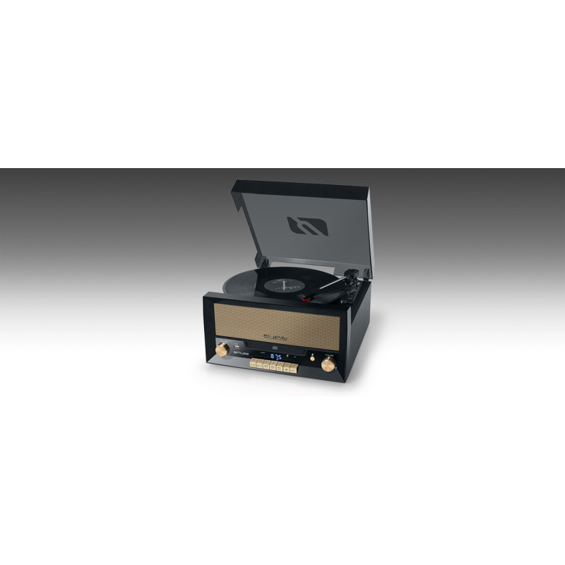 MICRO SYSTÈME CD AVEC PLATINE VINYLE MUSE - MT-110 B