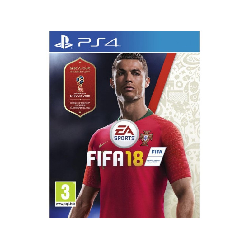 Jeu FIFA 18 PlayStation 4