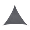 VOILE D'OMBRAGE CURACAO TRIANGULAIRE 5x5x5M GRIS
