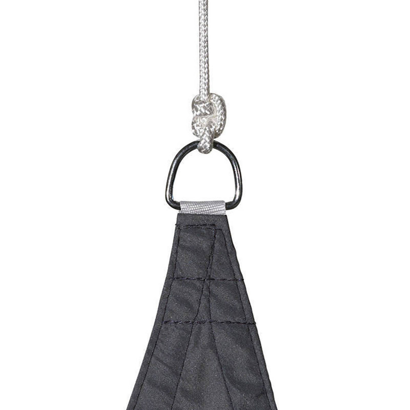 VOILE D'OMBRAGE CURACAO TRIANGULAIRE 5x5x5M GRIS