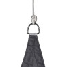 VOILE D'OMBRAGE CURACAO TRIANGULAIRE 5x5x5M GRIS