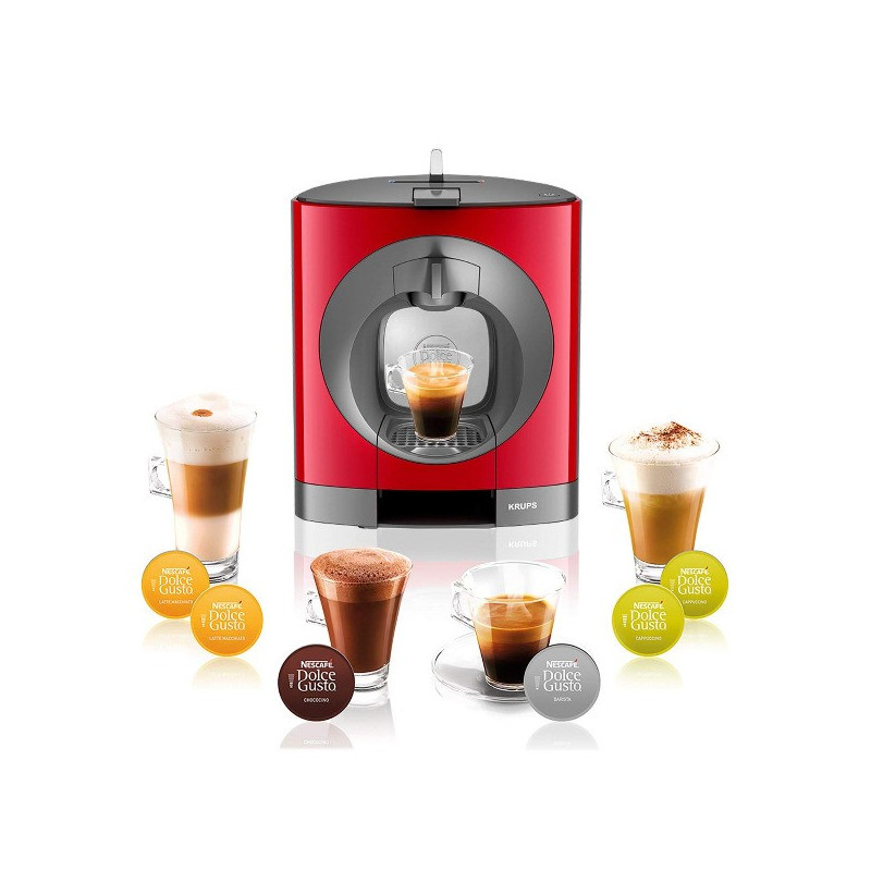 Machine à Café Dolce Gusto Oblo Rouge KRUPS - YY2291FD