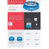 KIT PISCINE EASY SET  AUTOPORTANTE 366x76 CM INTEX