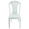 CHAISE PLASTIQUE BLANCHE