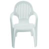 CHAISE PLASTIQUE BLANC - ZTC-105