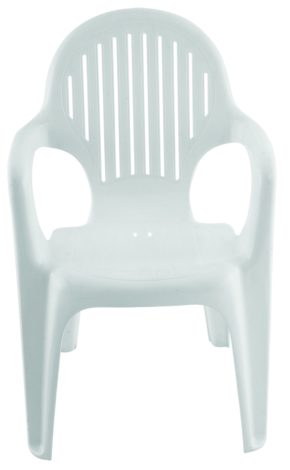 Chaise design éco conçue REMAX en plastique et bois reyclés
