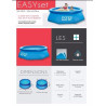 KIT PISCINE EASY SET AUTOPORTANTE 244x76 CM INTEX