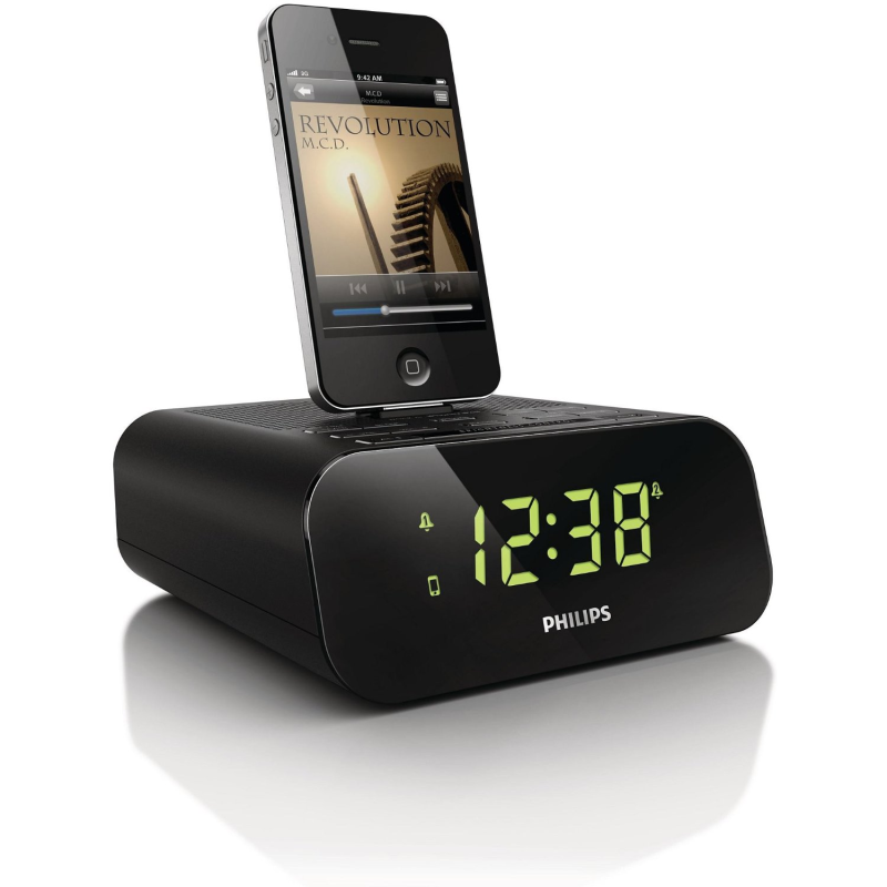 RADIO REVEIL DOCK IPOD-IPHONE PHILIPS - AJ3270D/12