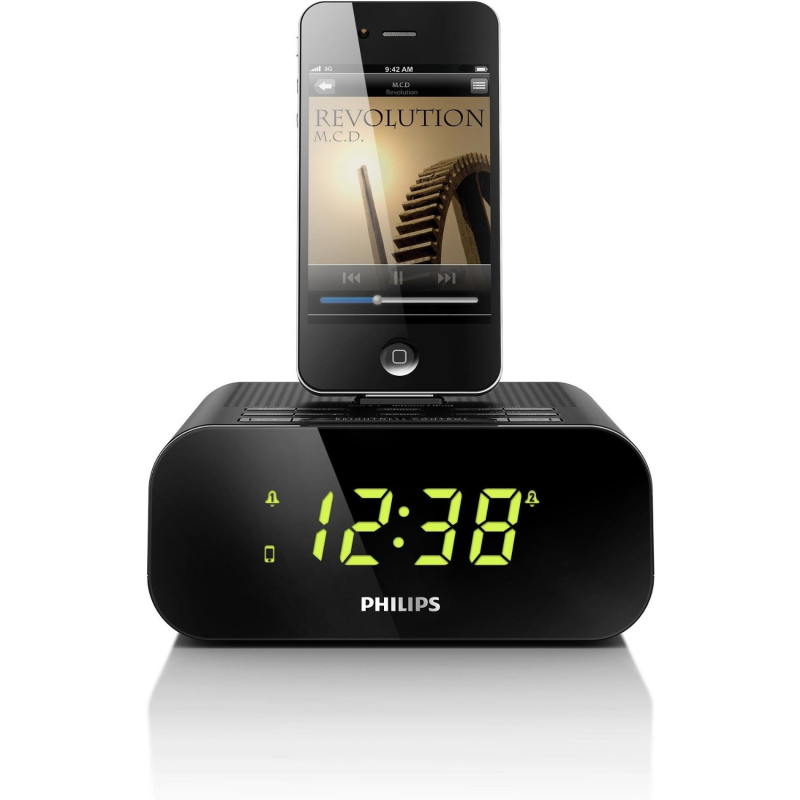 RADIO REVEIL DOCK IPOD-IPHONE PHILIPS - AJ3270D/12