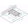 Plaque De Cuisson Vitrocéramique 2 Feux BEKO - HDMC32400TX