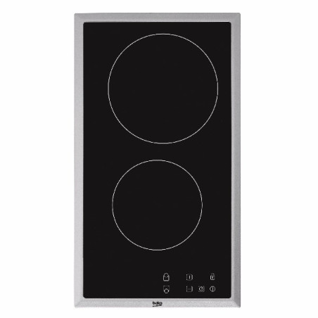 Plaque de cuisson vitrocéramique 2 Feux - BEKO - HDMC32400TX