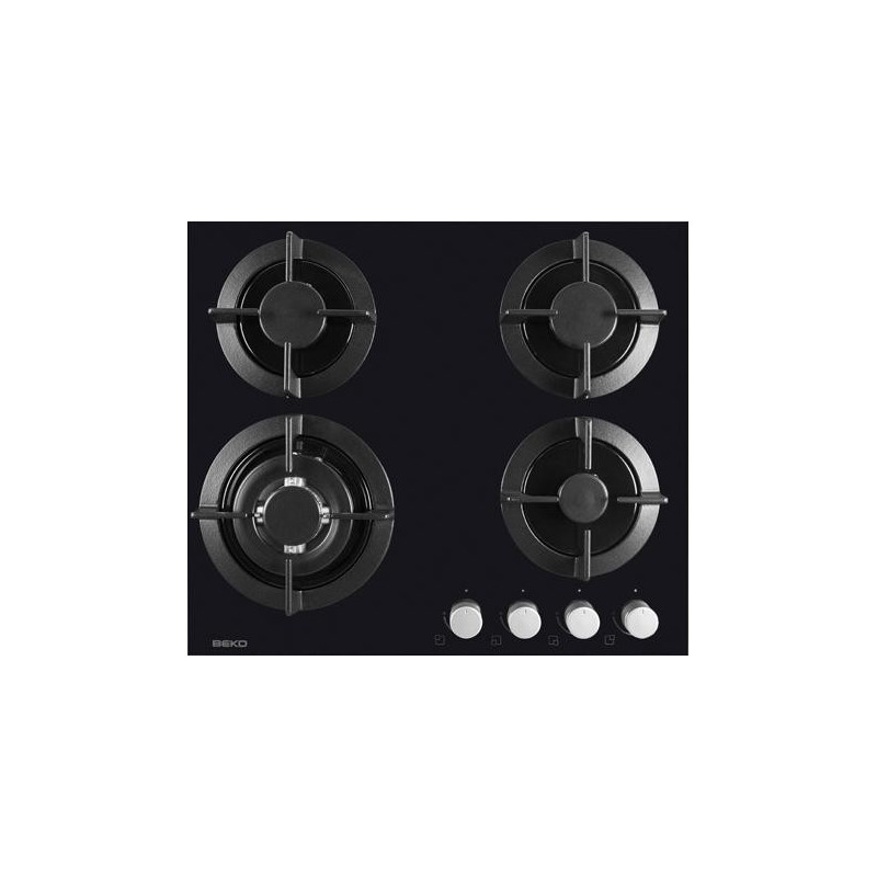 Plaque de Cuisson 4 Gaz BEKO - HISW64222S