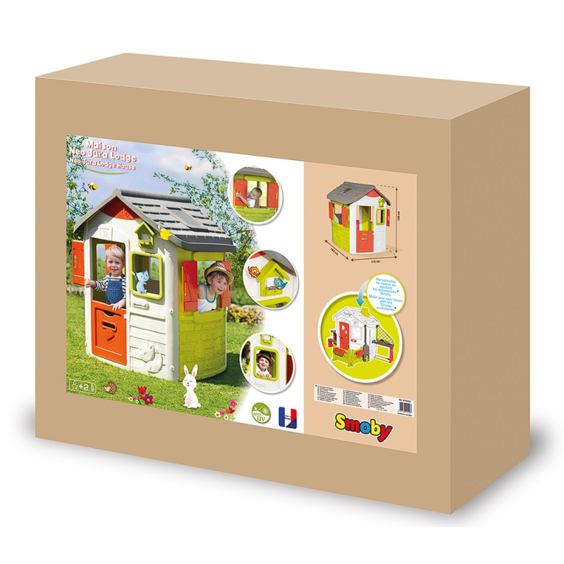 Maison de jardin enfant Neo Jura Lodge SMOBY - Dès 2 ans