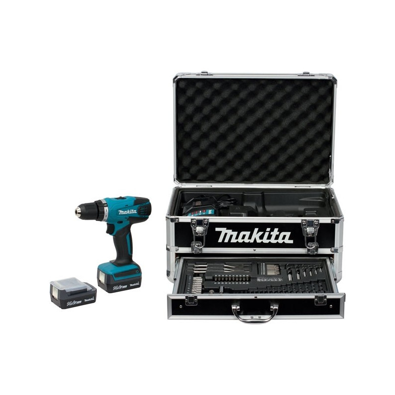 COFFRET PERCEUSE VISSEUSE 14.4V + ACCESSOIRES MAKITA DF347DWEX3 — free download