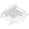 Plaque de Cuisson 4 Gaz BEKO - HIMW64223SX